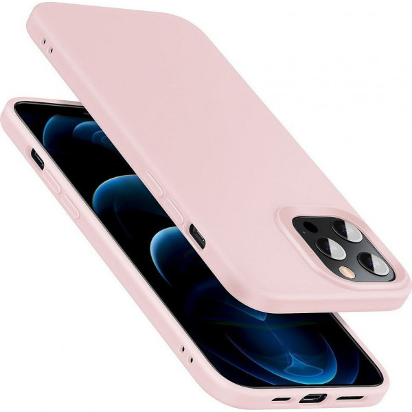 ESR Cloud Liquid Soft Smooth Back Cover Σιλικόνης Sand Pink (iPhone 12 Pro Max)