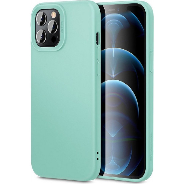 ESR Cloud Liquid Soft Smooth Back Cover Σιλικόνης Mint Green (iPhone 12 Pro Max)