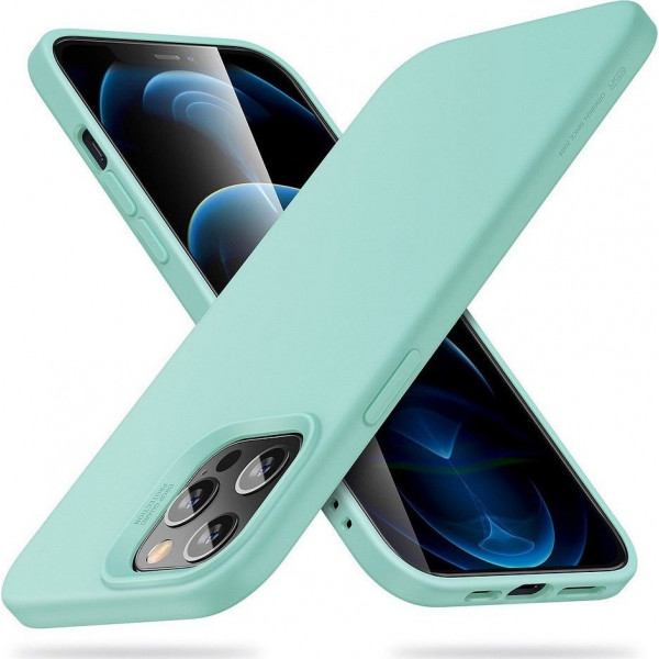 ESR Cloud Liquid Soft Smooth Back Cover Σιλικόνης Mint Green (iPhone 12 Pro Max)