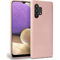 Θήκη Σιλικόνης Soft Για Samsung Galaxy A32 4G Sand Pink