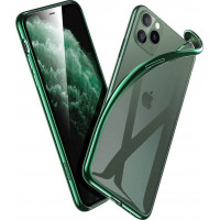 ESR Essential Crown Slim Fit TPU Case Θήκη Σιλικόνης Clear / Pine Green (iPhone 11 Pro Max)