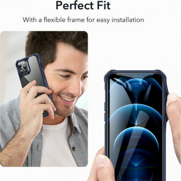 ESR Air Armor Σκληρή Θήκη με Πλαίσιο Σιλικόνης Apple iPhone 12 Pro - Blue