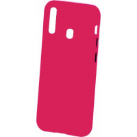 Θήκη Σιλικόνης Για Samsung Galaxy A20S Ροζ-Φούξια