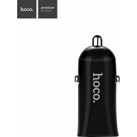 Φορτιστής Αυτοκινήτου Hoco Z12 Elite Dual USB 5V 2.4A Μαύρος