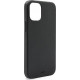 Puro Icon Soft Touch Back Cover Σιλικόνης Μαύρο (iPhone 12 Pro Max)