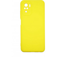 Θήκη Σιλικόνης Για Xiaomi Redmi Note 10/10s Κίτρινη