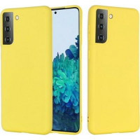 Θήκη Σιλικόνης Soft Για Samsung Galaxy S21 Κίτρινη