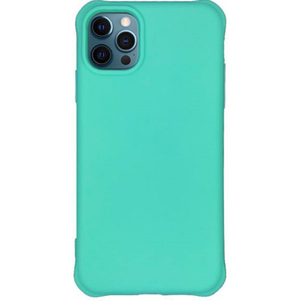 Θήκη Σιλικόνης Soft Anti Shock Reinforced Corners Για Apple iPhone 12 Pro Max Mint