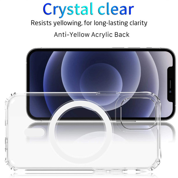 PEAK CASE MagSafe Shockproof Crystal Clear Case- iPhone 14 Pro Max