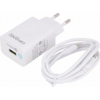Qihang micro USB Cable & Wall Adapter Λευκό Z06