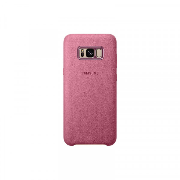 Samsung Alcantara Cover Galaxy S8 Plus - Pink (EF-XG955APEGWW)