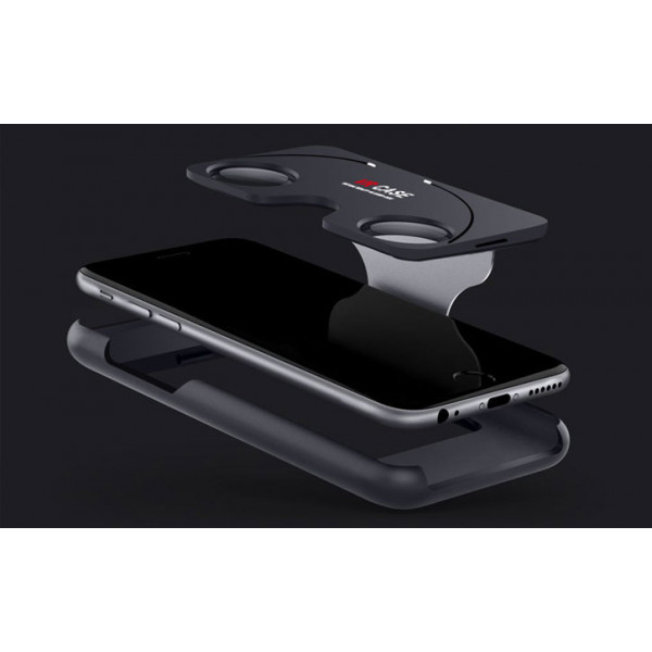 VR Case iPhone 6S / 6 Virtual Reality Glasses Case - Black / Silver