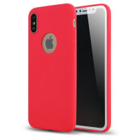 OEM Jelly Case for iPhone X/Xs - Red