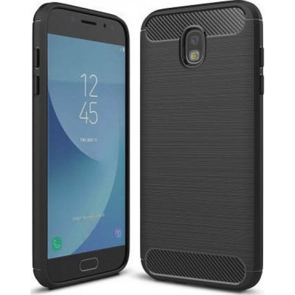 OEM Θήκη Σιλικόνης Carbon Για Samsung Galaxy J5 (2017) Grey