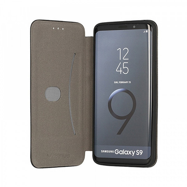 Θήκη Smart Magnet Elegance για Samsung Galaxy J4 2018 Μαύρη