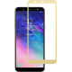 Full Face Tempered glass / Αντιχαρακτικό Γυαλί Πλήρους Οθόνης 5D - 9H Για Samsung Galaxy A6 2018 Χρυσό