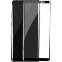 Full Face Tempered glass / Αντιχαρακτικό Γυαλί Πλήρους Οθόνης 5D - 9H Για Galaxy Note 8 Μαύρο