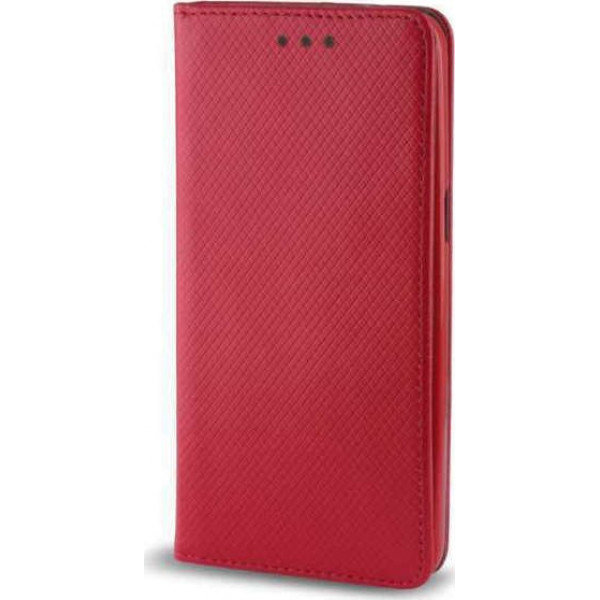 Θήκη Βιβλίο Smart Magnet Για Samsung J6 Plus Kόκκινη