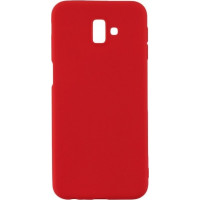 Θήκη Σιλικόνης Για Samsung Galaxy J6 Plus Kόκκινη