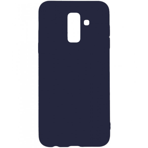 Θήκη Σιλικόνης Για Samsung Galaxy A6 Plus 2018 Blue Navy