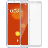 Full Face Tempered glass / Αντιχαρακτικό Γυαλί Πλήρους Οθόνης 5D - 9H Για Xiaomi Redmi 6A Άσπρο