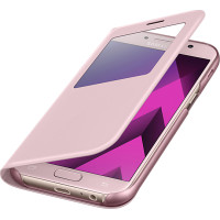 Θήκη Βιβλίο Samsung S View Standing Cover Ροζ (Galaxy A5 2017)