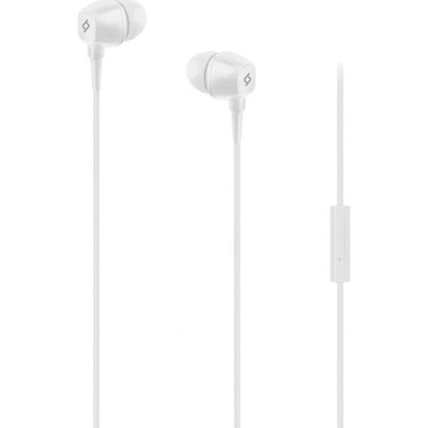TTEC Pop™ Ακουστικά & Handsfree με Βύσμα 3.5mm Λευκό