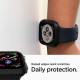 Spigen Thin Fit Πλαστική Θήκη σε Μαύρο χρώμα για το Apple Watch 44mm