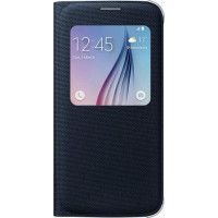 Θήκη Βιβλίο Samsung S View Standing Cover Μαύρη (Galaxy A3 2017)