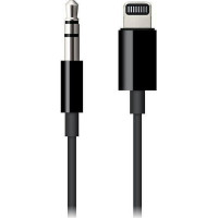 ΚΑΛΩΔΙΟ ΗΧΟΥ LIGHTNING ΣΕ JACK 3.5mm 1m MOXOM LX-AX815 BLACK