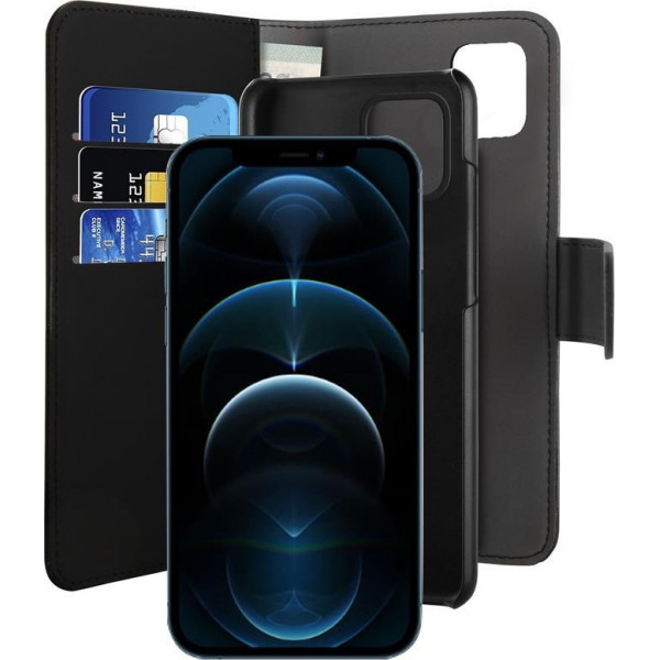 Puro Θήκη bookstyle για ΙPhone 12 Pro Max – Mαύρο