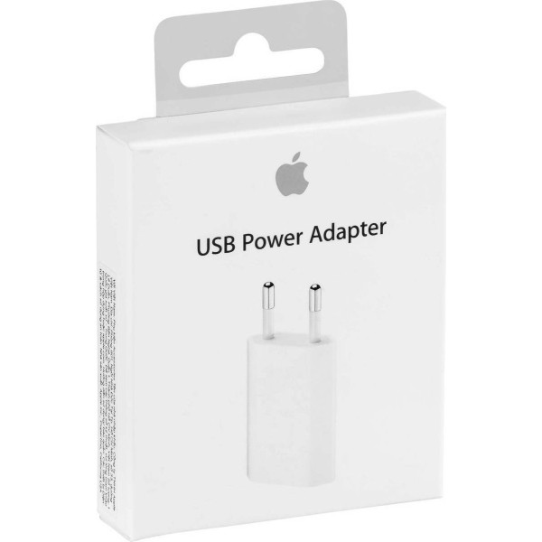 Apple Φορτιστής Χωρίς Καλώδιο με Θύρα USB-A 5W Λευκός (USB Power Adapter)