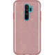 Back Cover Σιλικόνης με Glitter Για Xiaomi Redmi Note 8 Pro Ροζ