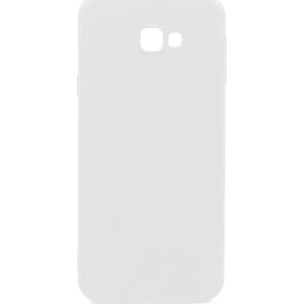 Θήκη Σιλικόνης για Samsung Galaxy J4 Plus - Λευκή