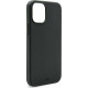 PURO Cover Silicon with microfiber inside για iPhone 13 Pro  6.1″- Μαύρο