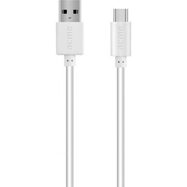 ACME CB1041W USB type-C cable White, 1m