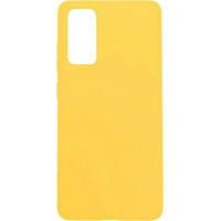 Θήκη Σιλικόνης Soft Για Samsung Galaxy S20 FE Κίτρινη