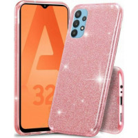  Glitter Case Shining Cover Για Samsung Galaxy A32 5g Ροζ