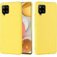 Θήκη Σιλικόνης Soft Για Samsung Galaxy A42 5G Κίτρινη
