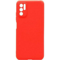 Θήκη Σιλικόνης Για Redmi Note 10 5G/Poco M3 Pro Κόκκινη
