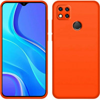 Θήκη Σιλικόνης Για Xiaomi Redmi 9C Πορτοκαλί