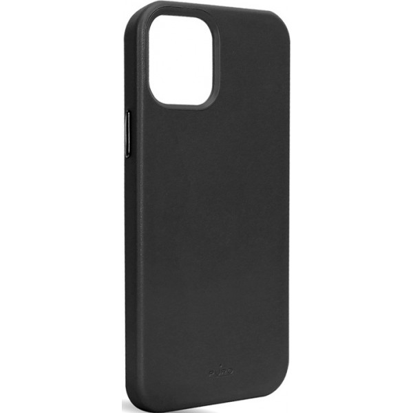 PURO Cover leather look ‘SKY’ για iPhone 13 6.1”- Μαύρο