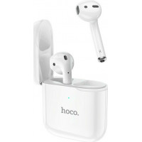 Wireless Hands Free Hoco EW06 True Wireless V5.0 Λευκά με Πλήκτρο Αφής, Εναλλαγή Master/Slave και Συμβατότητα με Siri / Google Assistant