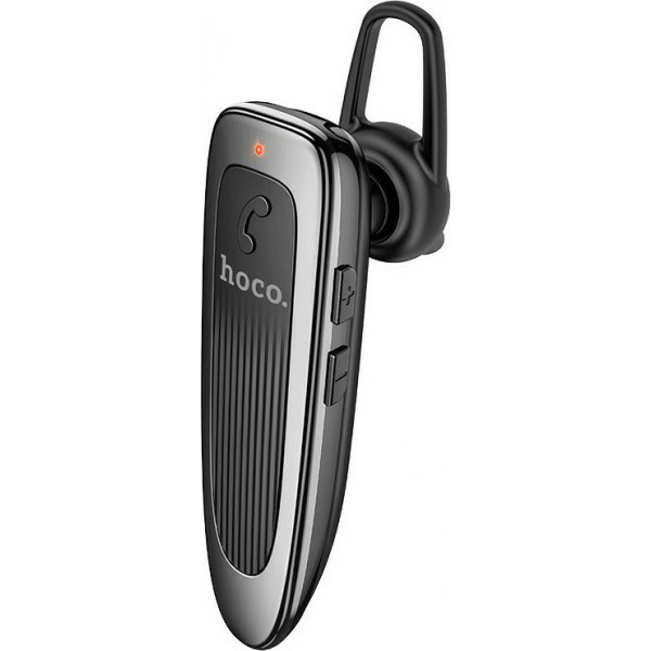Wireless Headset Hoco E60 Brightness Business V.5.0 Μαύρο με Πλήκτρο Ελέγχου