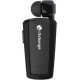 Ακουστικό Bluetooth Πέτου iXchange Mini Retractable UA-25 Μαύρο
