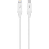 TTEC USB 2.0 Cable USB-C male - Lightning Λευκό 1.5m (2DK40B)