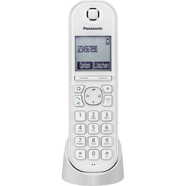 Panasonic KX-TGQ200 Ασύρματο Τηλέφωνο IP Λευκό