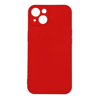 Θήκη Σιλικόνης 1mm Για Apple iPhone 13 Κόκκινη