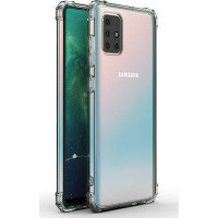 Θήκη Σιλικόνης Antishock Για Samsung Galaxy A21s Διάφανη