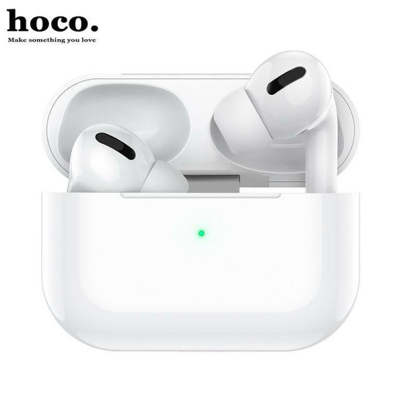 Hoco EW04 Plus In-ear Bluetooth Handsfree Ακουστικά με Θήκη Φόρτισης Λευκά